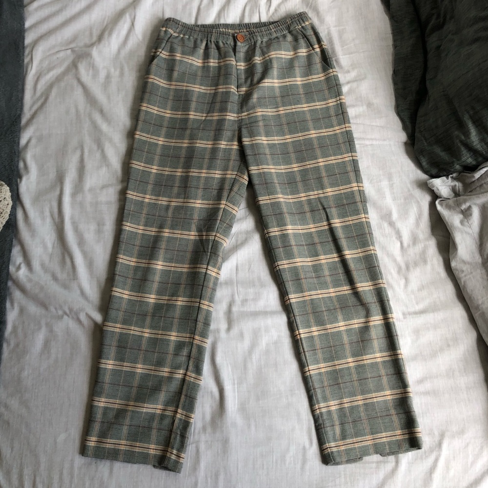 Knot Sisters Plaid Pants